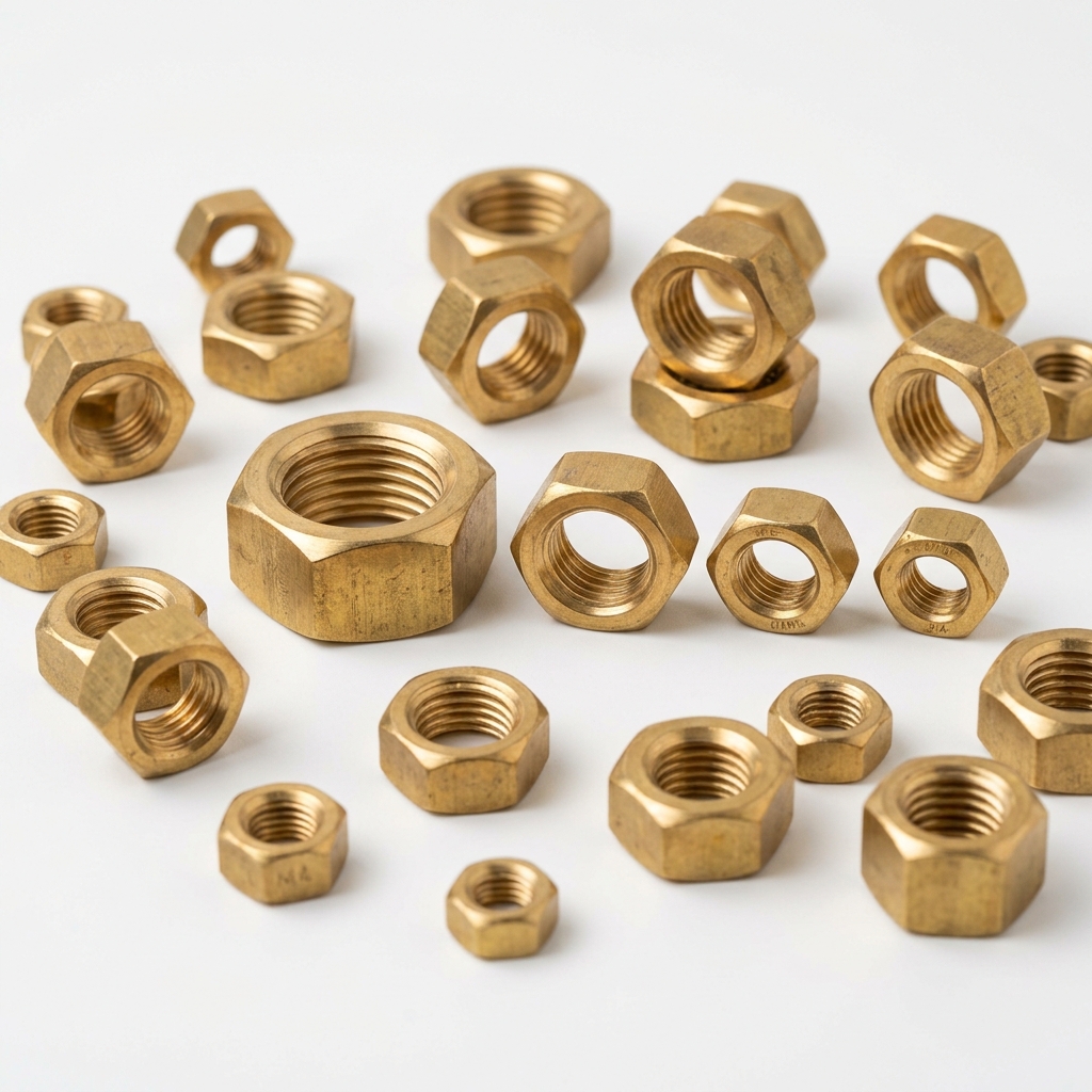 Brass Hex Nut