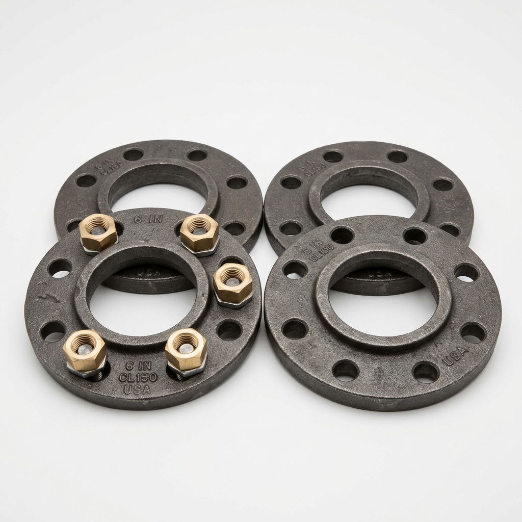 Casting Iron Flanges With Checknut